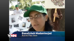 Banafsheh Madaninejad on YNN May 3, 2010